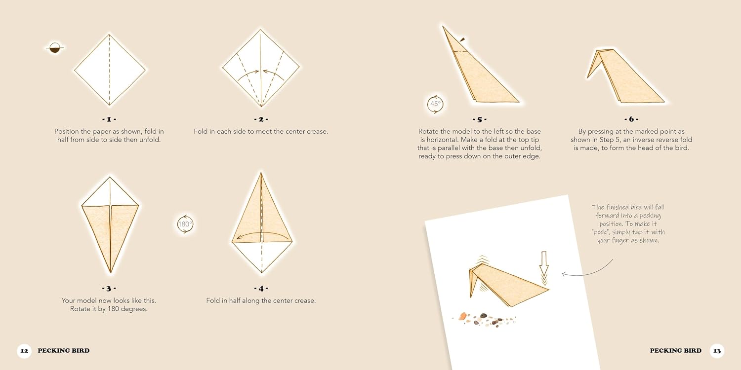 Easy Origami Birds