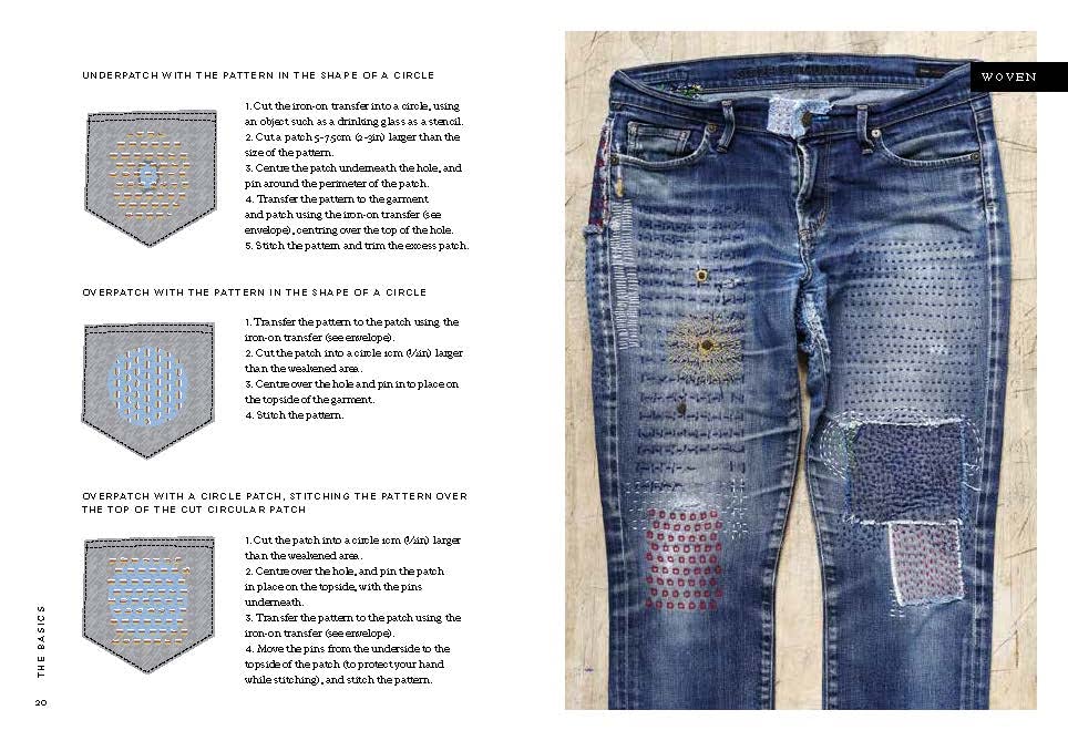 The Mending Directory: Over 50 modern stitch patterns for visible repairs
