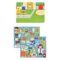 Pet Hospital Magnetic Play Scene