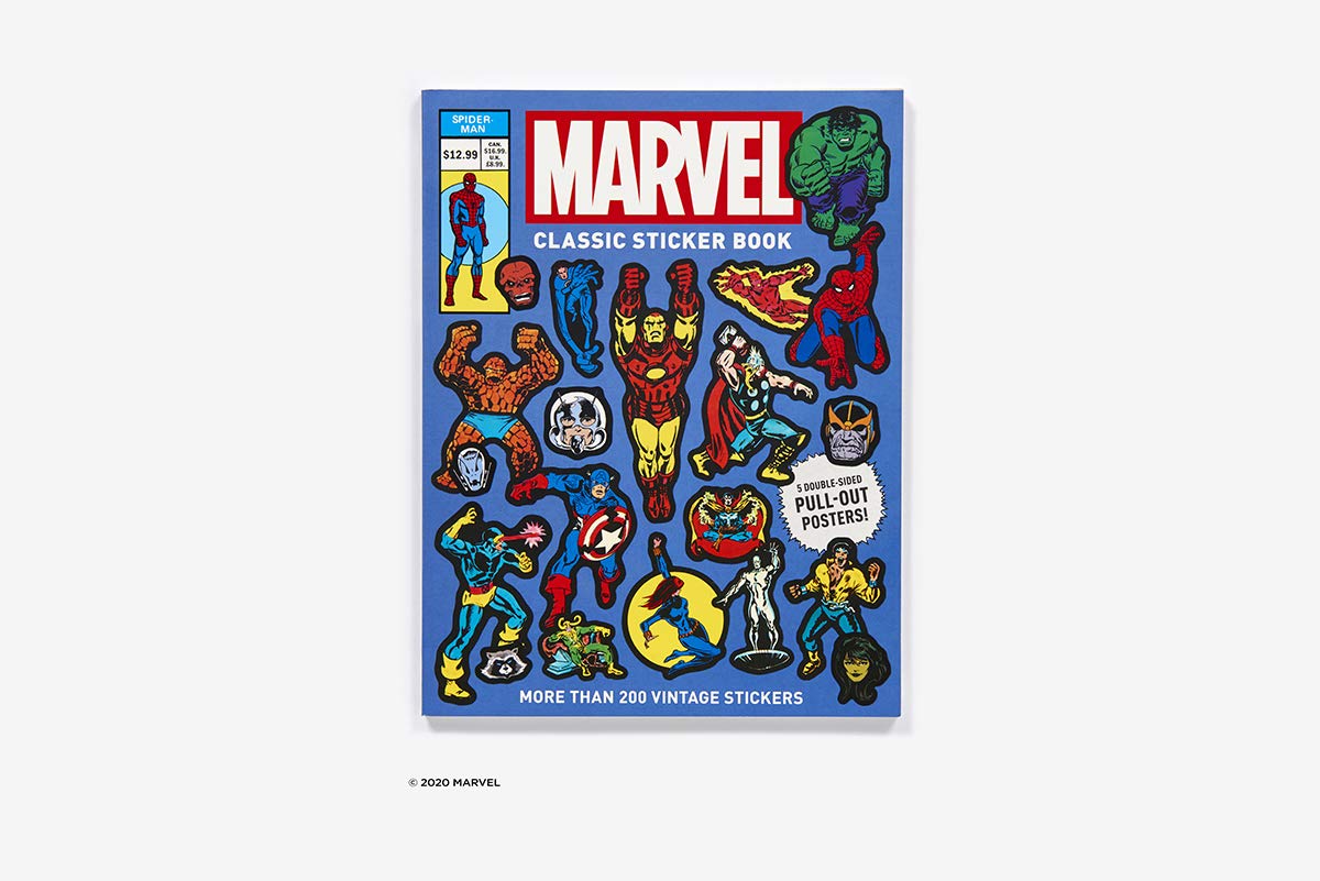 Marvel Classic Sticker Book