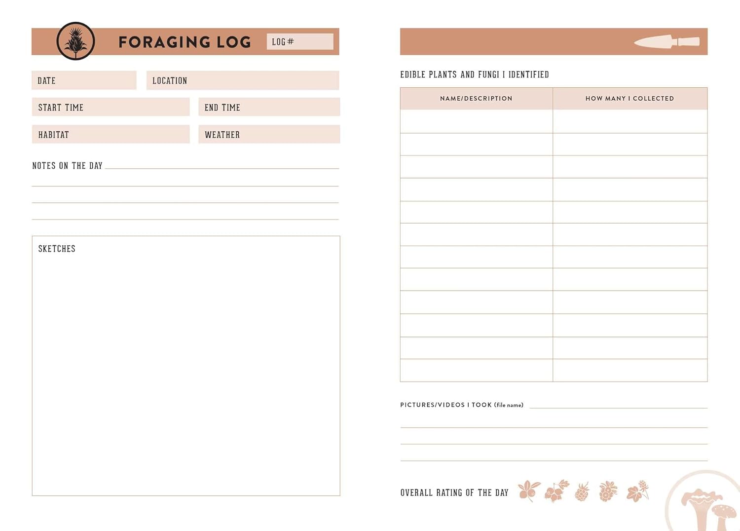 Forager's Journal