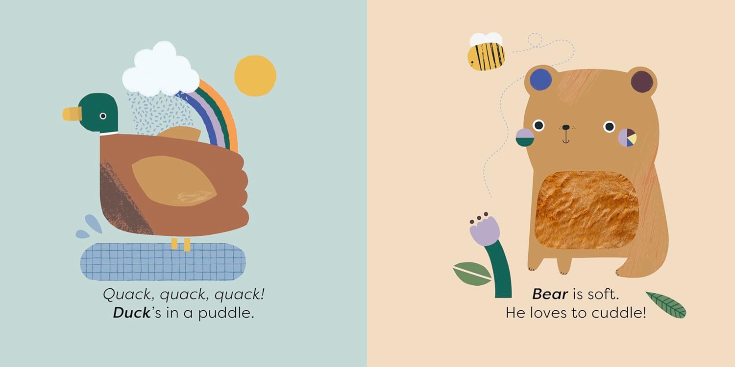 MiniTouch: Animals: Touch-and-feel first words