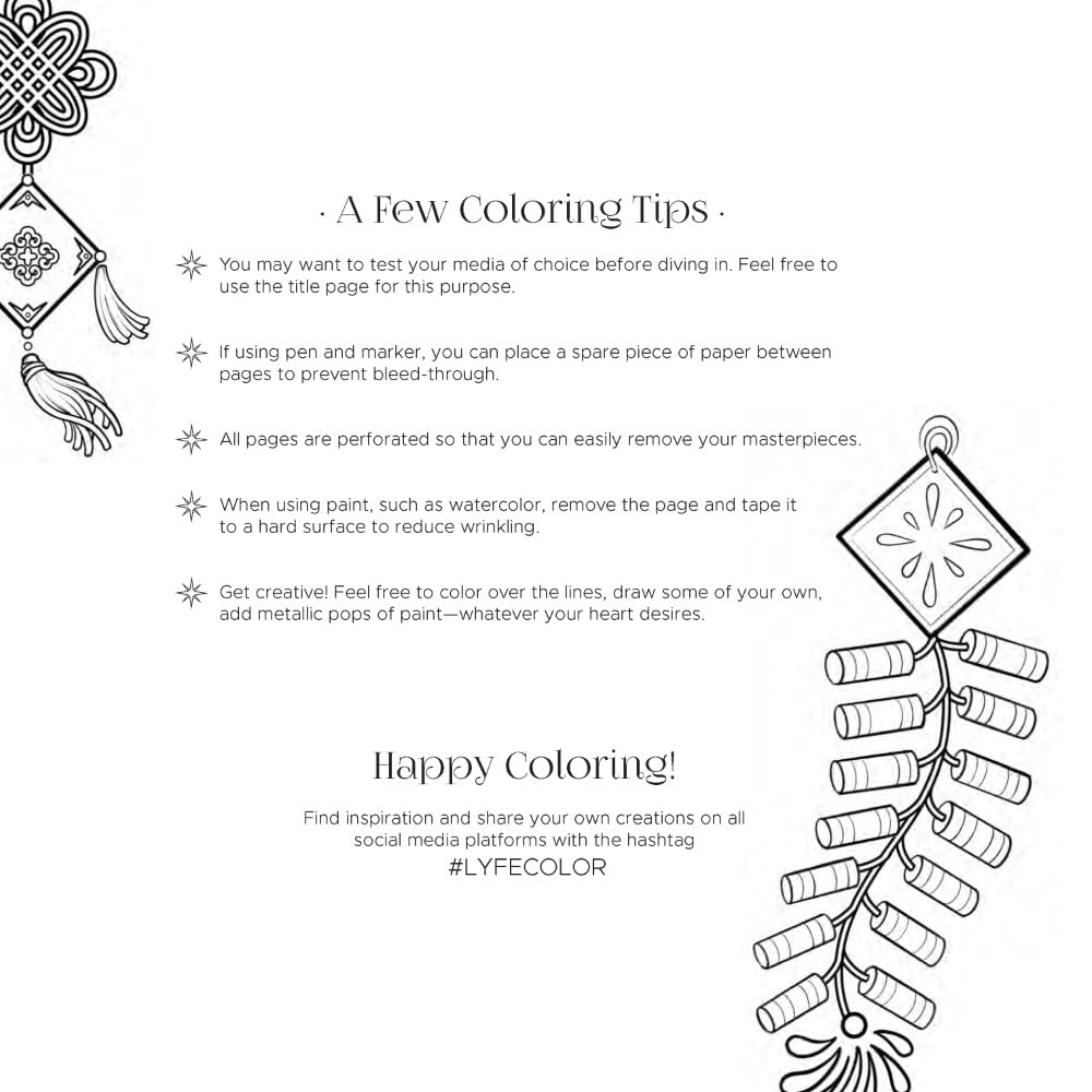 Lunar: A Zodiac Art & Coloring Book