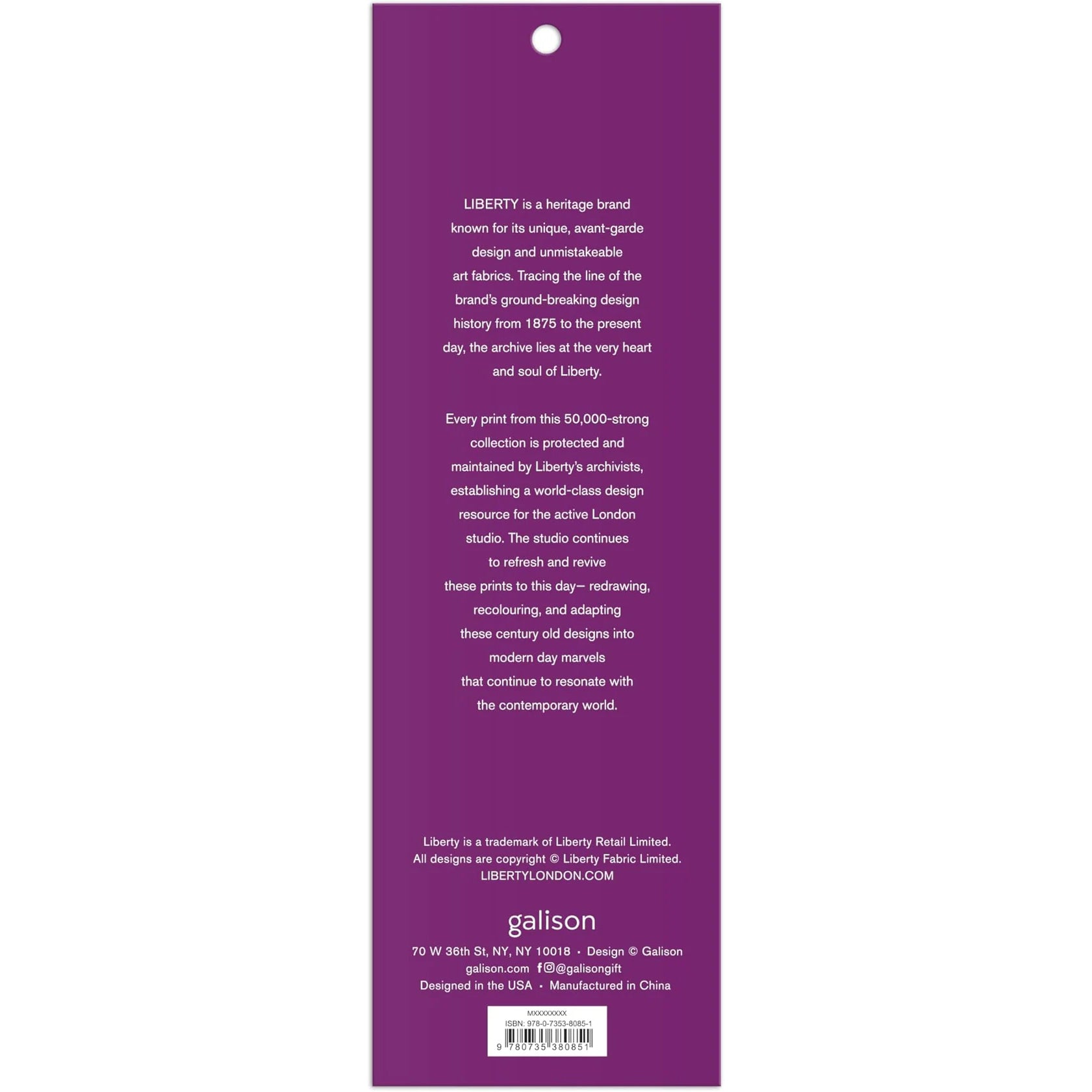Liberty Magnetic Bookmarks