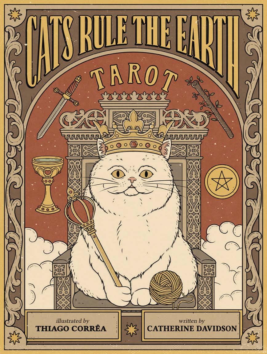 Cats Rule the Earth Tarot: 78-Card Deck and Guidebook for the Feline-Obsessed