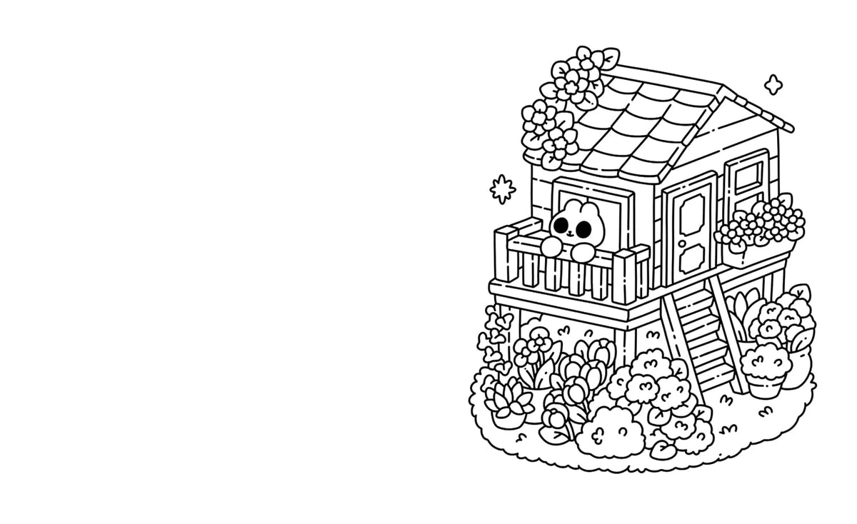 Cute 'n' Cozy Colouring World