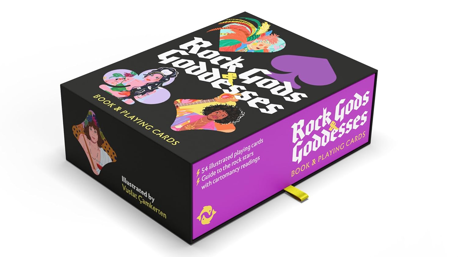 Rock Gods & Goddesses: Book and Playing Cards