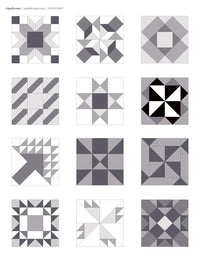 Quilt Builder Card Deck Set #3: 40 more blocks, 8 inspiring layouts, infinite possibilities
