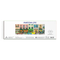 Parisian Life 1000 Piece Panoramic Puzzle