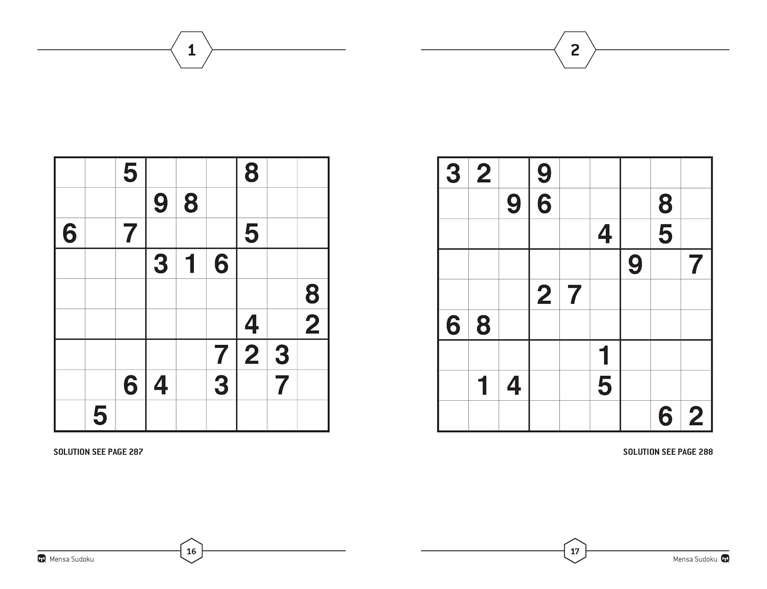 Mensa Sudoku: Put your logical reasoning to the test with more than 200 tricky puzzles to solve