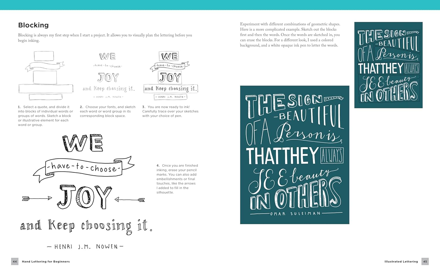 Hand Lettering for Beginners: Inspiring tips, techniques, and ideas for hand lettering your way to beautiful works of art