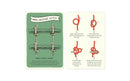 Know Your Knots: Learn the best knots for outdoor adventures: Learn the best knots for outdoor adventures - 30 cards and 2 ropes