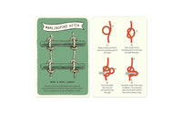 Know Your Knots: Learn the best knots for outdoor adventures: Learn the best knots for outdoor adventures - 30 cards and 2 ropes