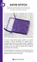 RSN Stitch Bank: The Embroidery Stitches Card Deck