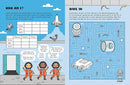 Glow-in-the-Dark Space Sticker Activity (Glow-in-the-Dark Sticker Activity Book)