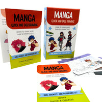 Manga Quick and Easy Drawing Deck: Learn to Draw More than 50 Characters!