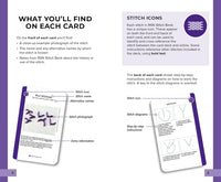 RSN Stitch Bank: The Embroidery Stitches Card Deck