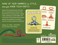 Know Your Knots: Learn the best knots for outdoor adventures: Learn the best knots for outdoor adventures - 30 cards and 2 ropes