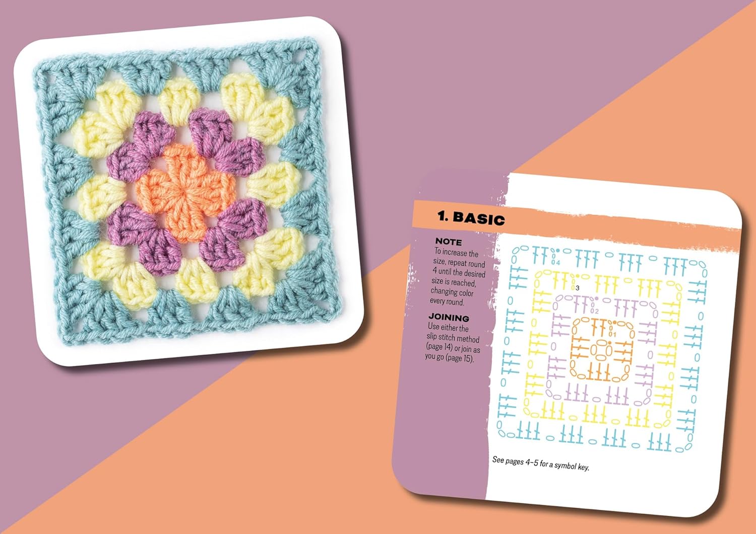 The Granny Square Card Deck™: 50 mix and match designs