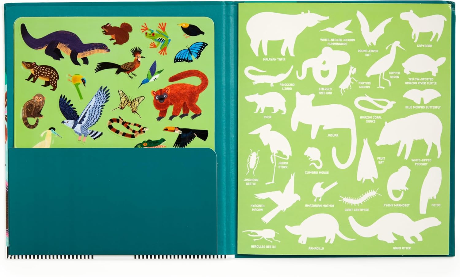 Rainforest Sticker Play Reusable Activity Set