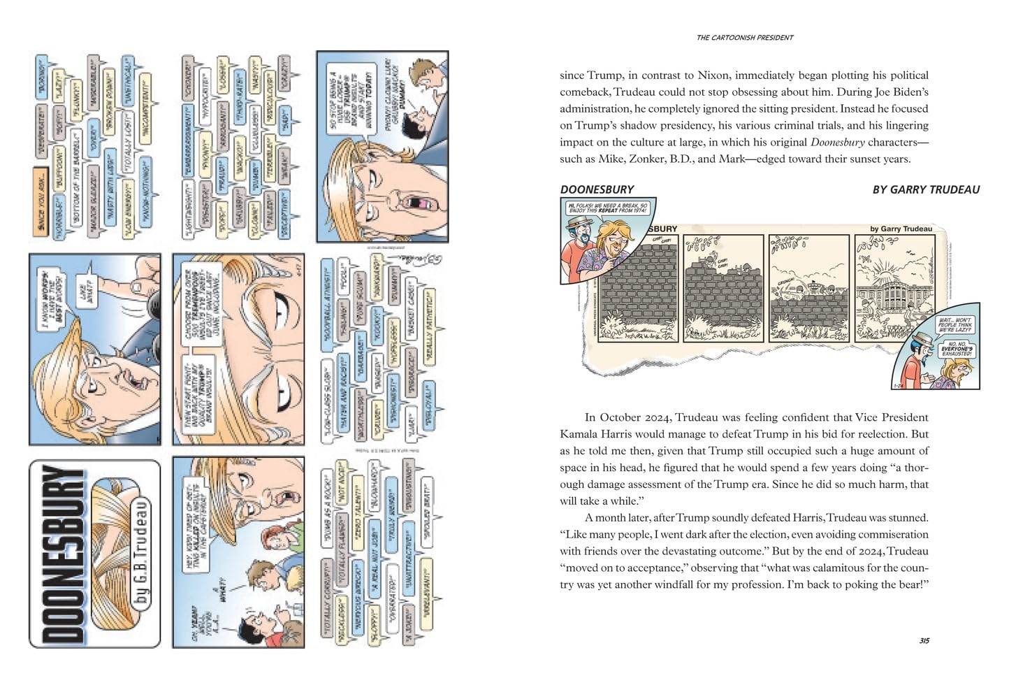 Trudeau & Doonesbury: A Biography: The Cartoonist Who Turned the News into Art