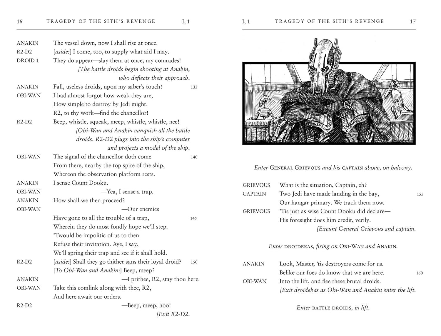 William Shakespeare's Tragedy of the Sith's Revenge: Star Wars Part the Third