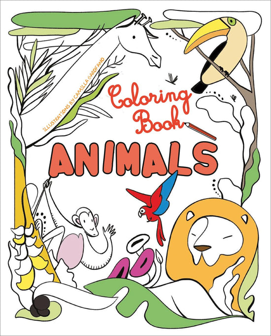 Animals: Coloring Book