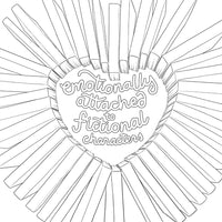 Bookish: The Coloring Book: Art & Ephemera for Bookworms & Bibliophiles