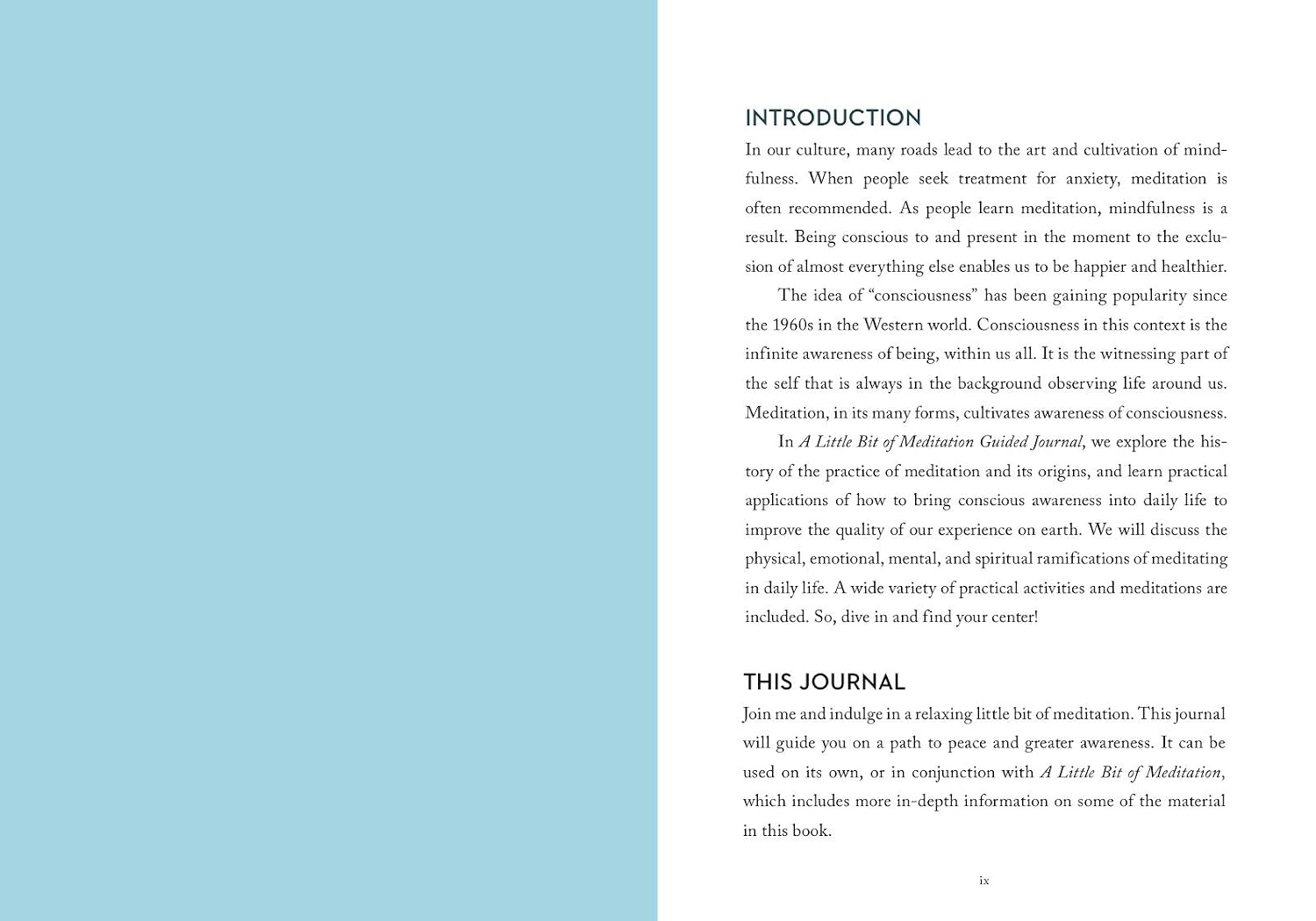 Little Bit of Meditation Guided Journal: Your Personal Path to Mindfulness: 25