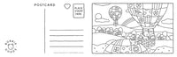 Bobbie Goods Postcard Coloring Book