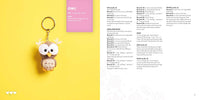 Mini Amigurumi Bag Charms: 23 adorable keyrings to crochet