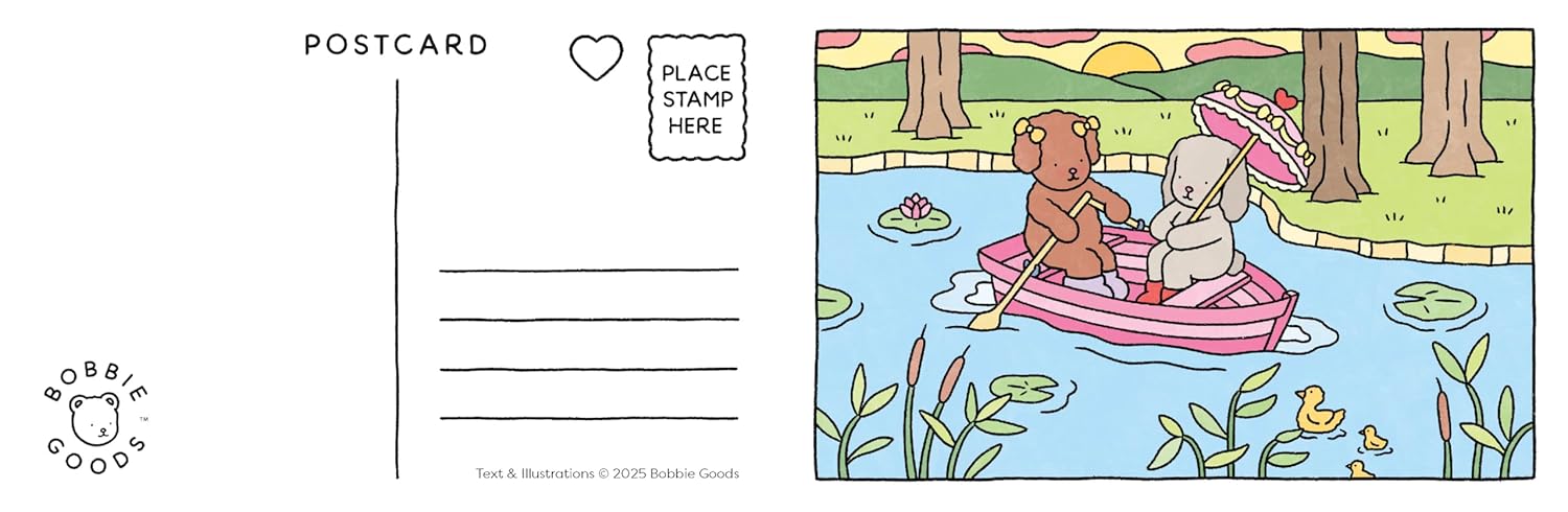 Bobbie Goods Postcard Coloring Book