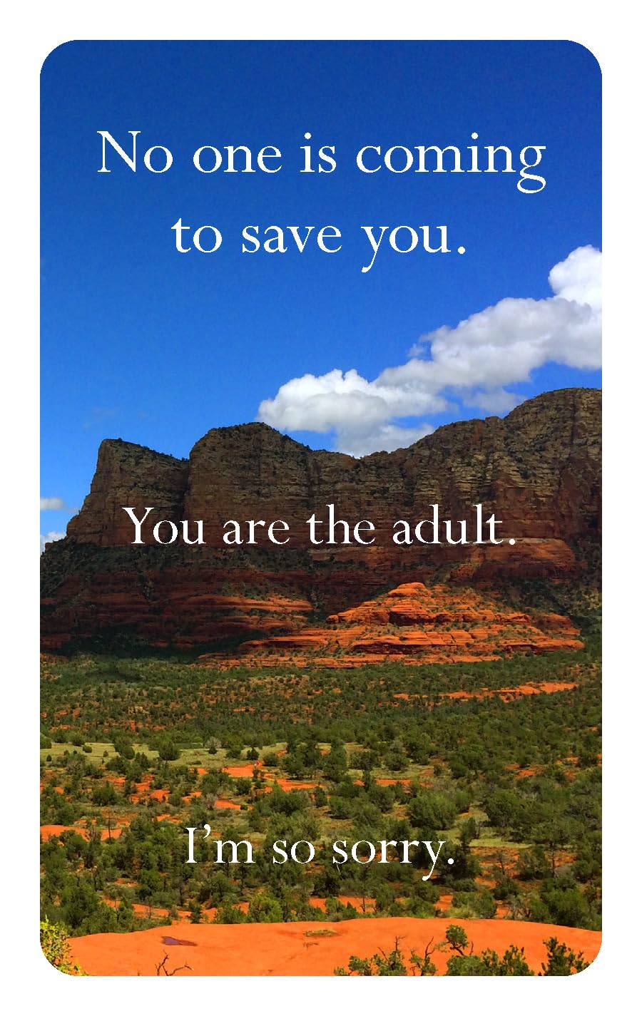 Disappointing Affirmations Deck - 52 Affirmation Cards