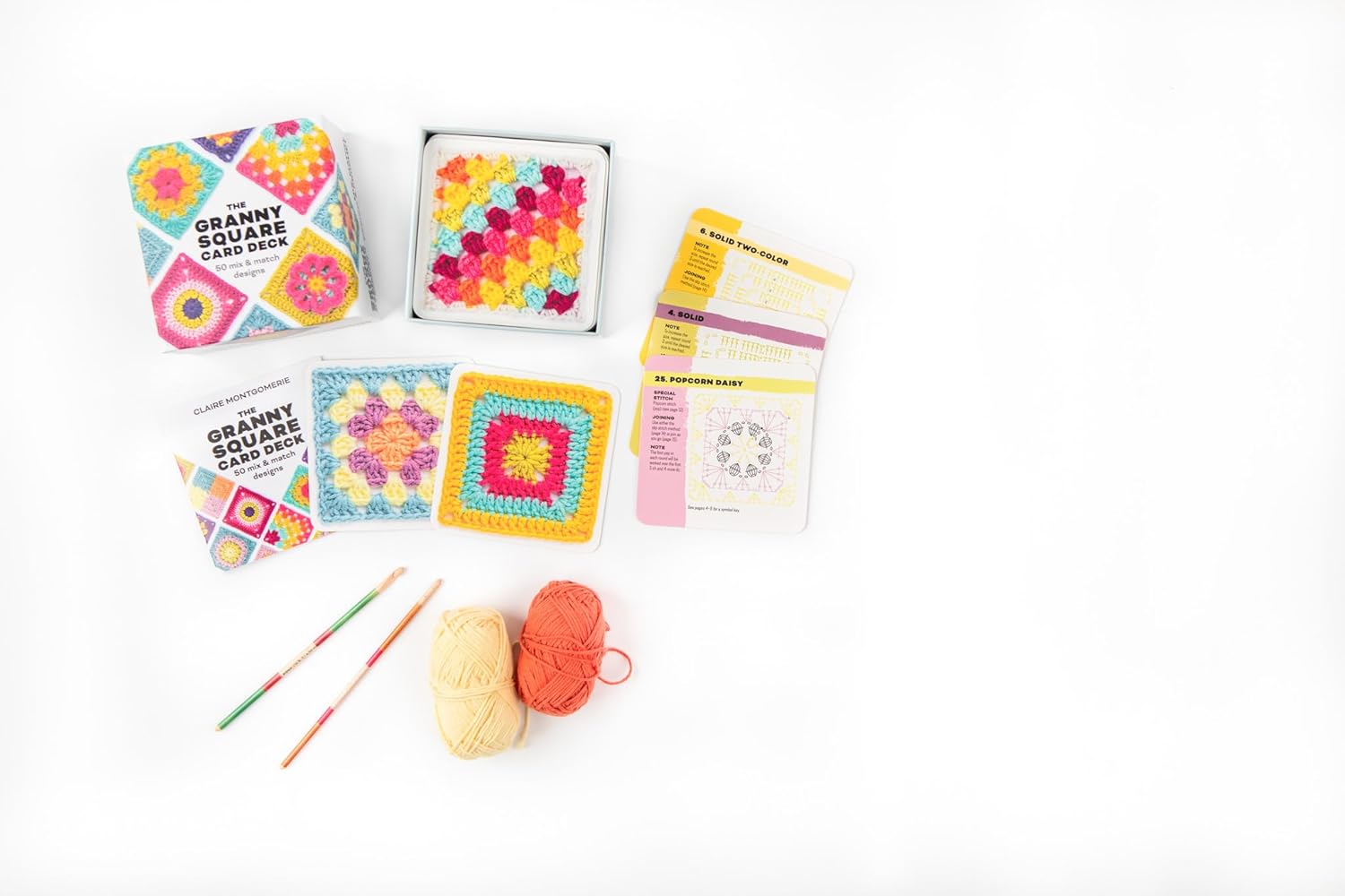 The Granny Square Card Deck™: 50 mix and match designs