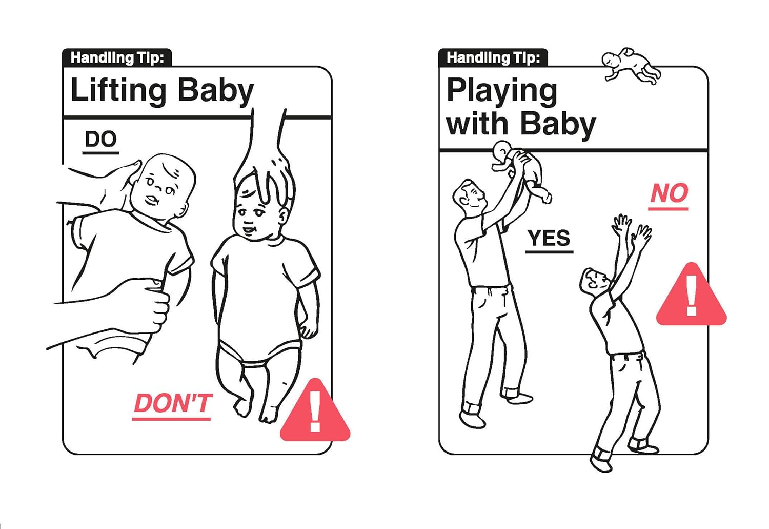 Safe Baby Handling Tips (Revised and Even Safer Edition): Because They Really Should Come with a Manual