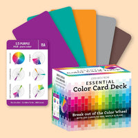 Essential Color Card Deck: Break out the color wheel with 200 cards to mix, match & plan!