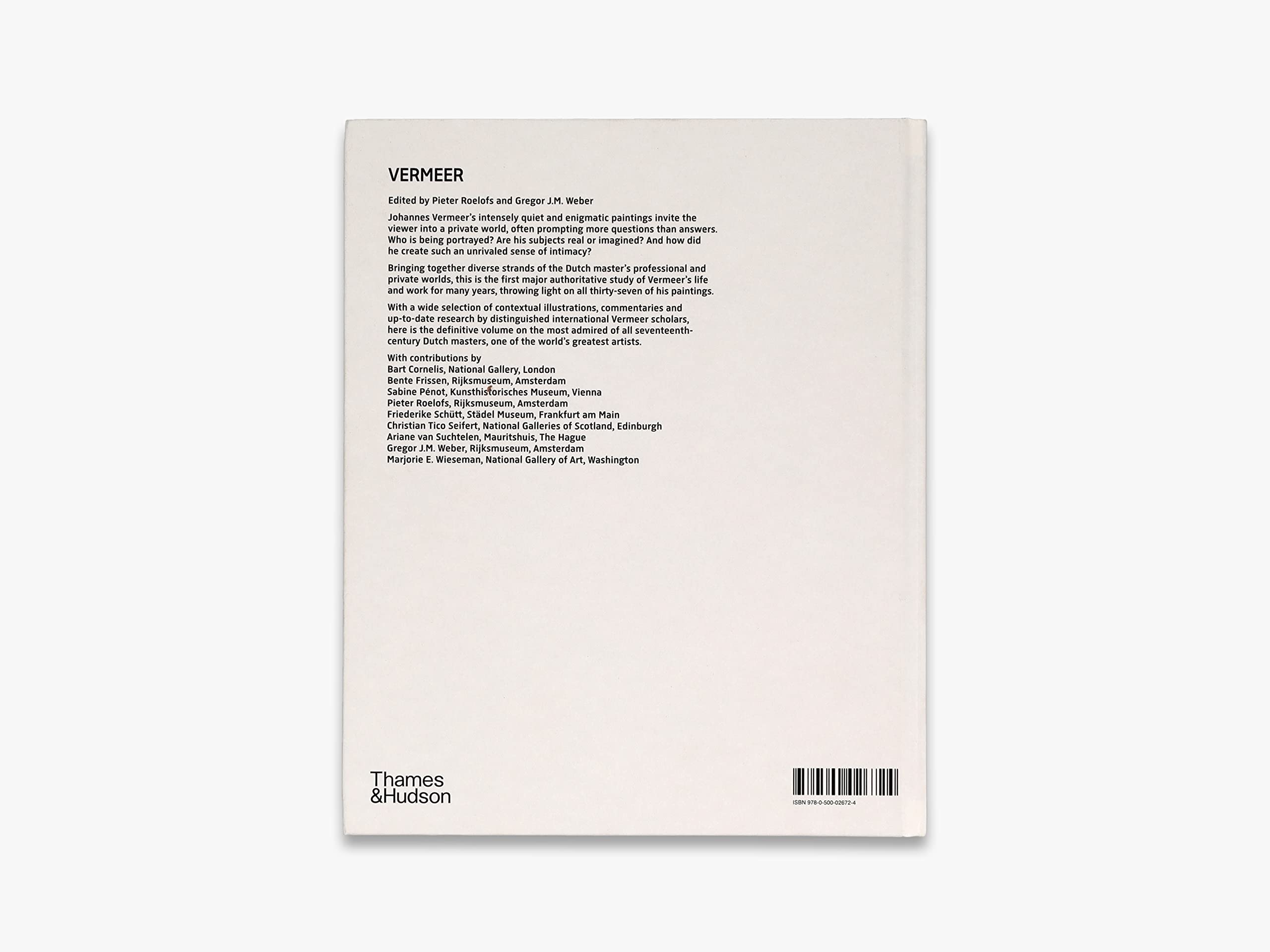Vermeer - The Rijksmuseum's major exhibition catalogue