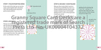 The Granny Square Flowers Card Deck™: 50 Mix and Match Designs (The Granny Square Card Deck™ Collection)