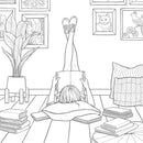 Bookish: The Coloring Book: Art & Ephemera for Bookworms & Bibliophiles