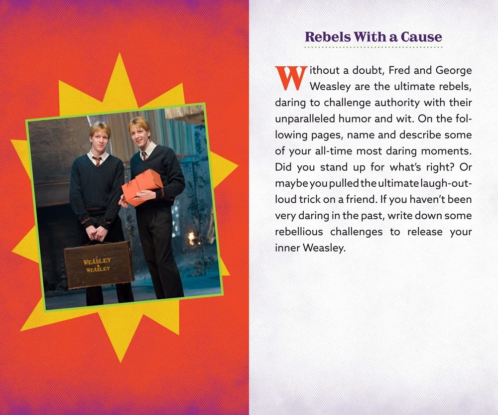 Harry Potter Weasley & Weasley Magical Mischief Deck and Book