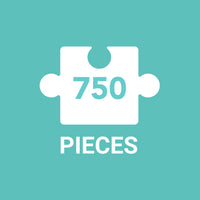 Jonathan Adler Petals 750 Piece Shaped Puzzle