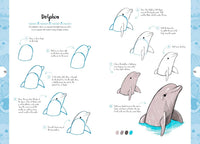 10 Step Drawing: Cute Animals: Draw over 50 adorable animals in 10 easy steps
