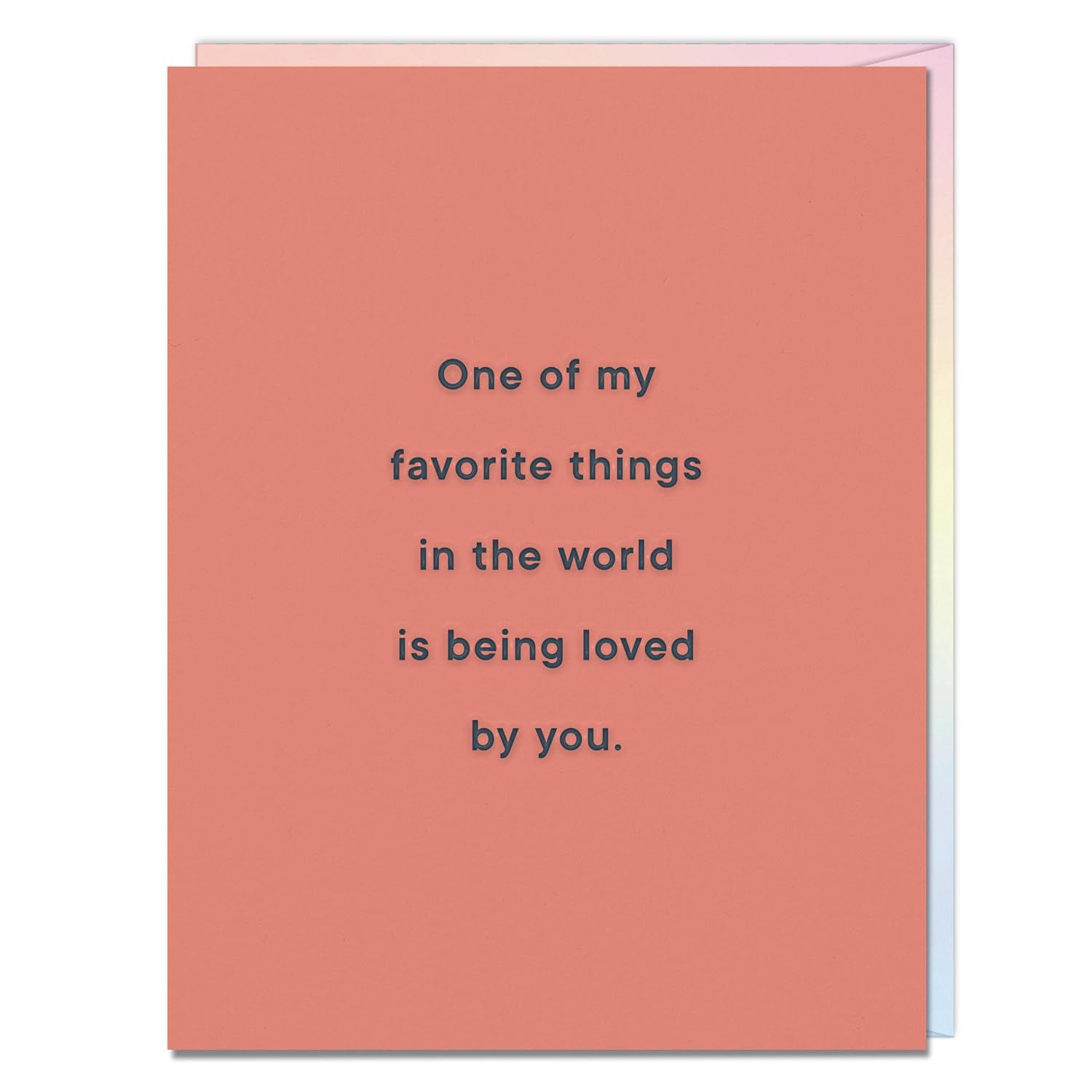 Favorite Things In The World Loved By You Card