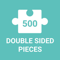 Succulent Garden 2-sided 500pc Puzzle