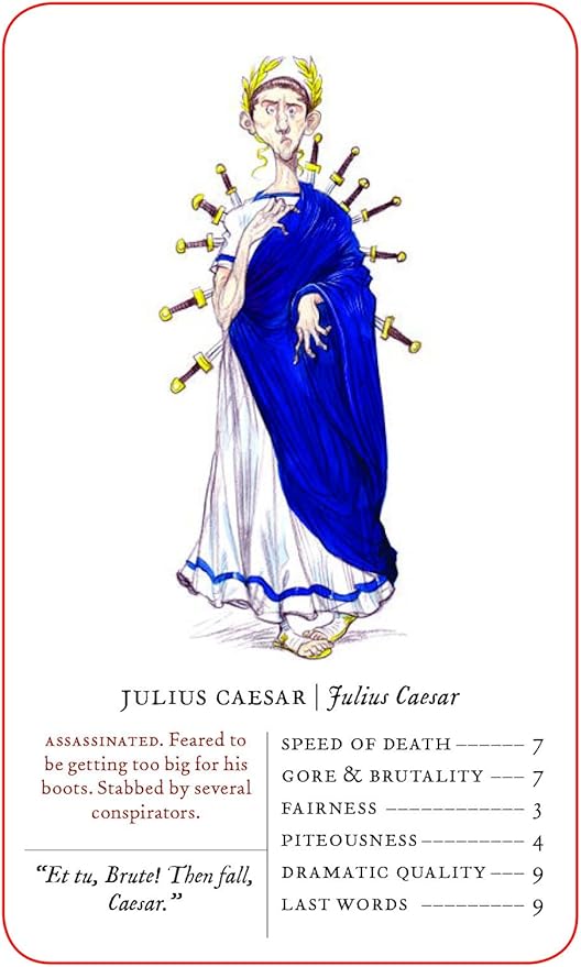 Great Shakespearean Deaths Card Game
