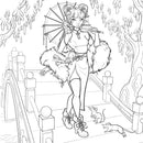 Lunar: A Zodiac Art & Coloring Book