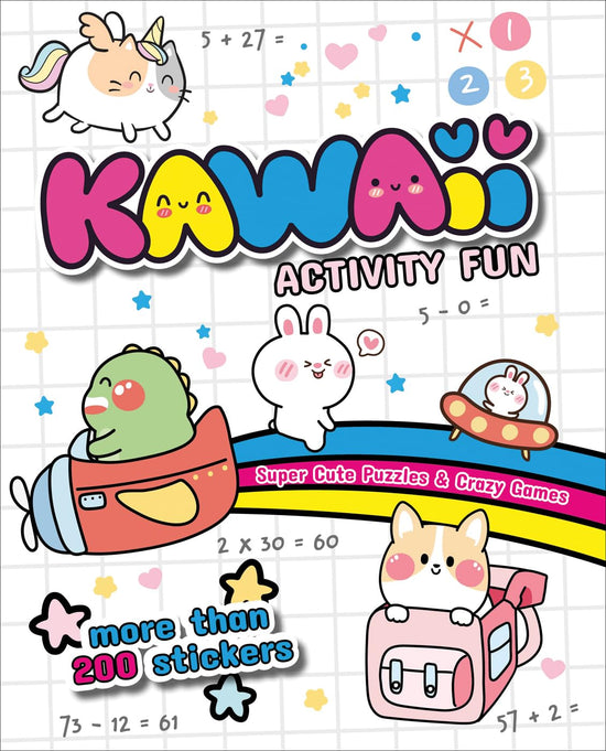 Kawaii Activity Fun: Super Cute Puzzles & Crazy Games