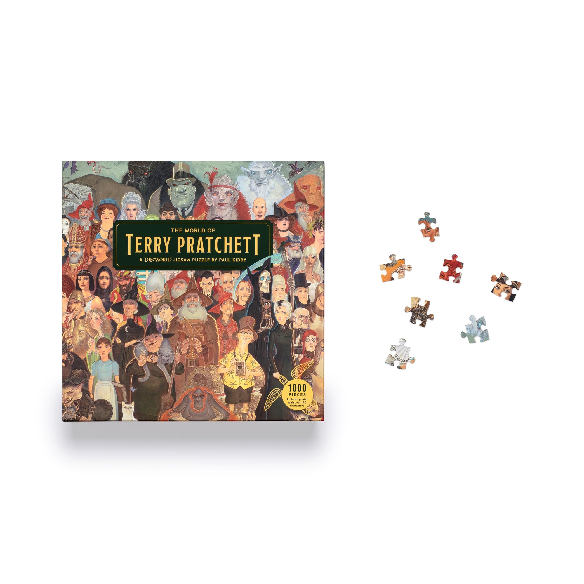 The World of Terry Pratchett 1000 Piece Puzzle