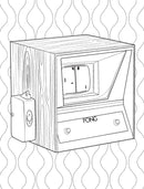 The History of Video Games: A Coloring Book