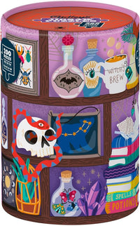 Ridley's Games: Spooky Curiosities 200-Piece Halloween Puzzle|Spooky Puzzle with Witches Potions, Snakes, Bugs, and more Makes Great Halloween Décor Once Completed| Perfect Size for Boo Baskets